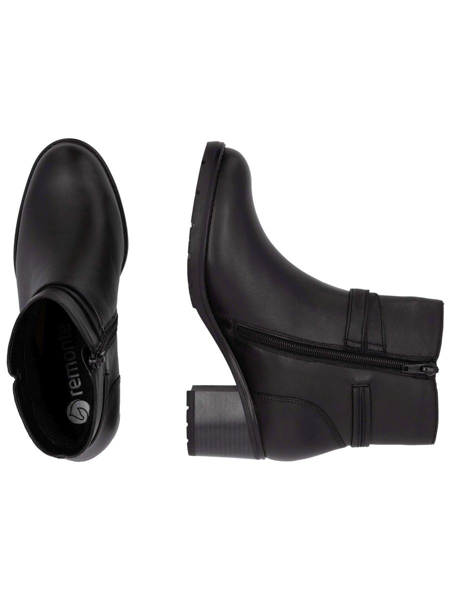 Leder-Schnürstiefeletten mit Warmfutter