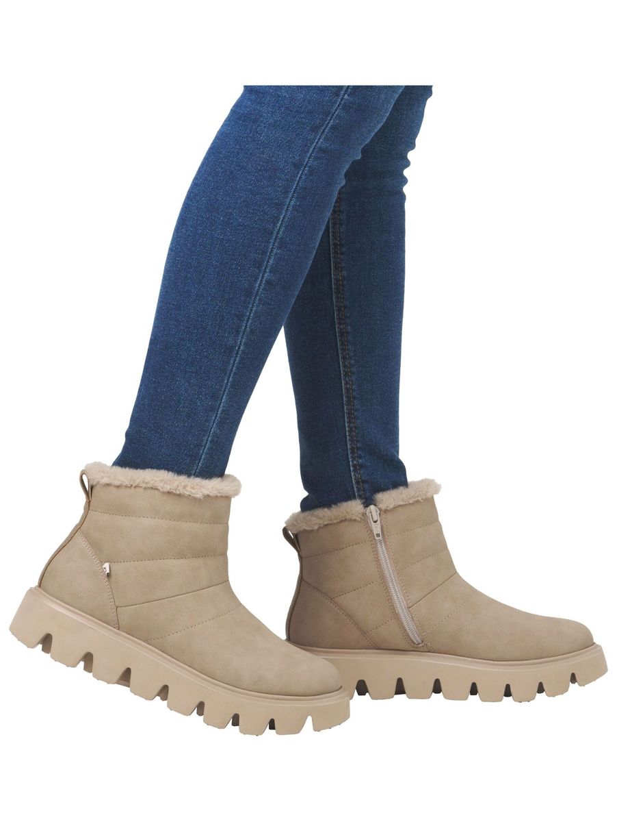 Gesteppte Plateau-Stiefeletten