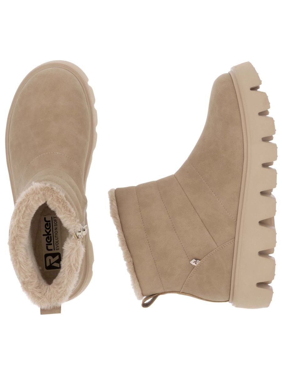 Gesteppte Plateau-Stiefeletten