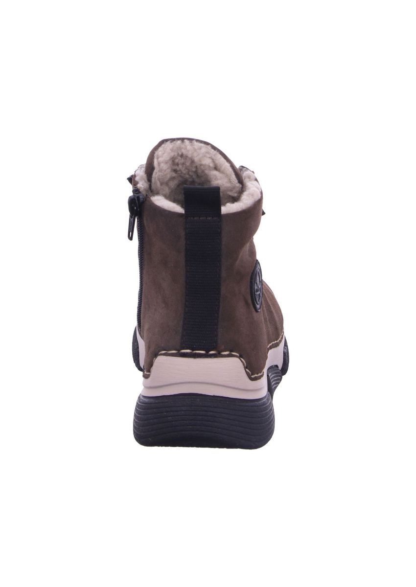 Gefütterte Winterstiefeletten in Wildleder-Optik