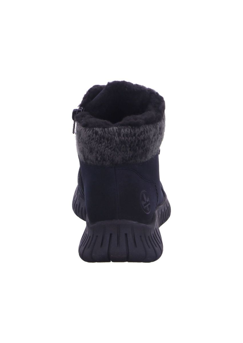 Warme Gefütterte Stiefel mit Strickkragen