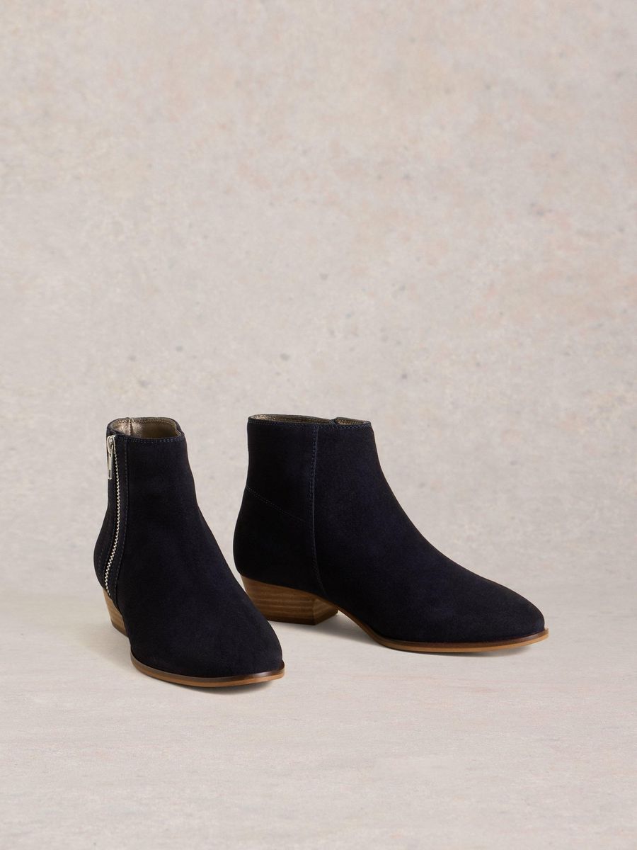 Vielseitige Wildleder-Stiefeletten