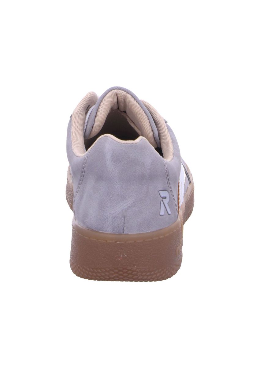Strukturierte Schnürschuhe mit Gummisohle