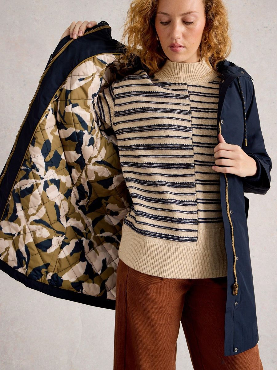 Wasserfester Parka-Mantel Willow