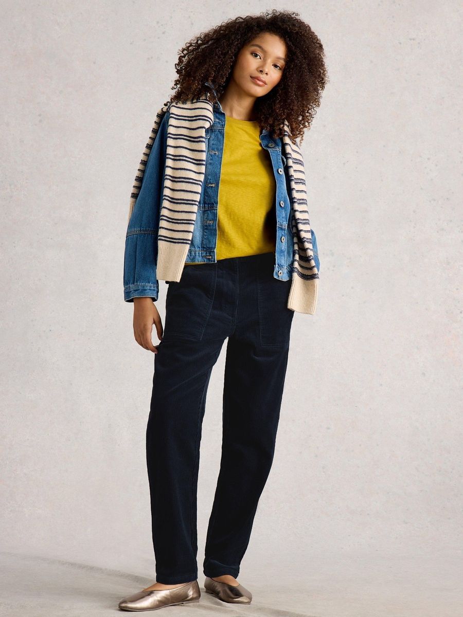 Breitcord-Hose im Utility-Stil