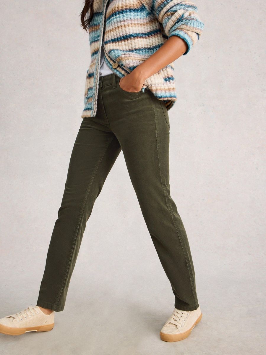 Weiche Brooke Cordhose mit geradem Bein