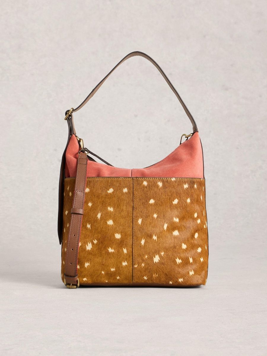 Sophia Crossbody-Tasche aus Fellleder