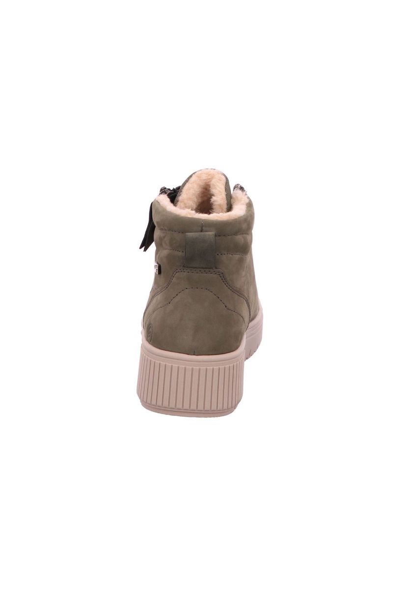 Gefütterte High-Top-Sneaker mit Plateau