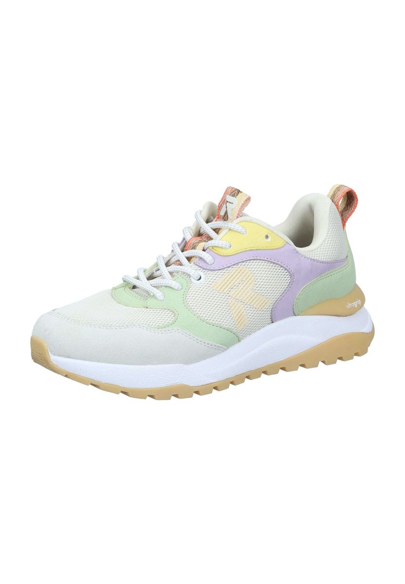 Mesh-Plateau-Sneaker mit Keilabsatz