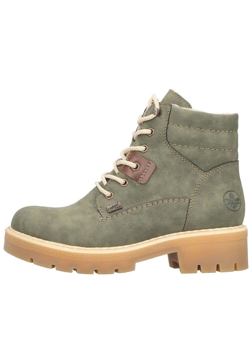 Gefütterte Schnürstiefeletten mit Warmfutter