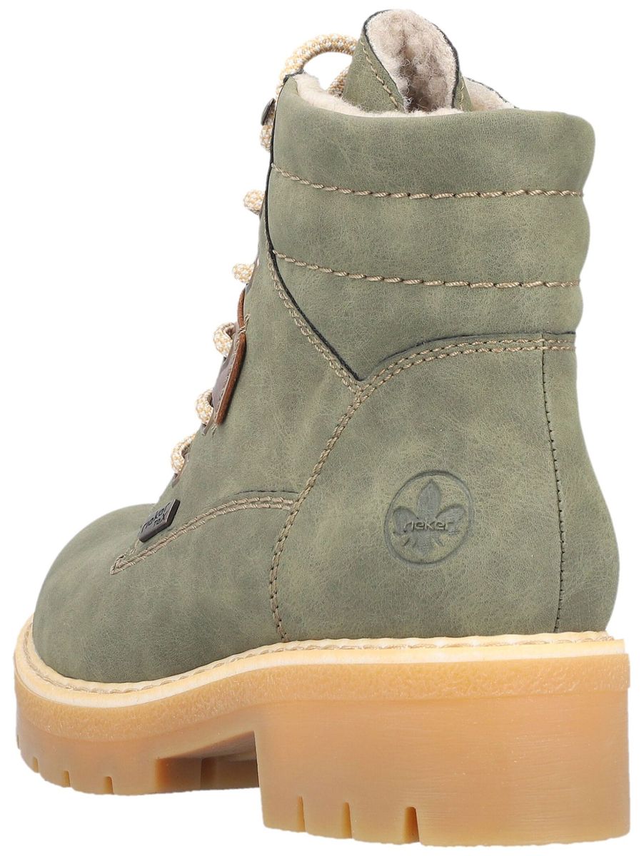 Gefütterte Schnürstiefeletten mit Warmfutter