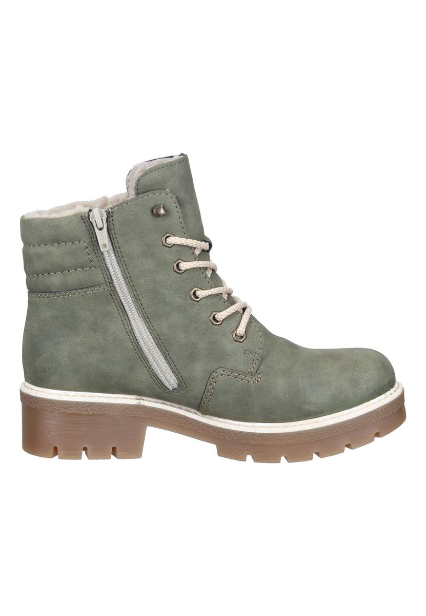 Gefütterte Schnürstiefeletten mit Warmfutter