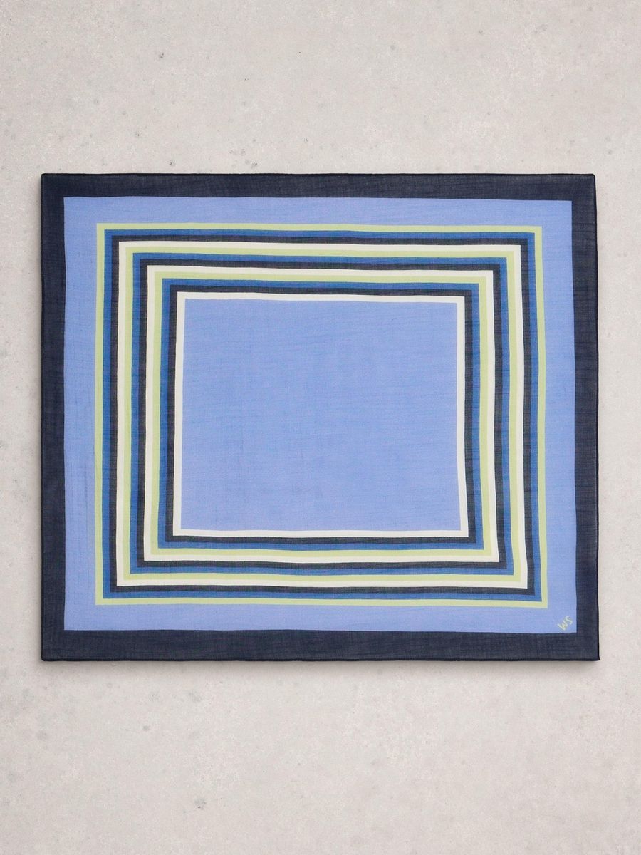Quadratisches Halstuch mit Print