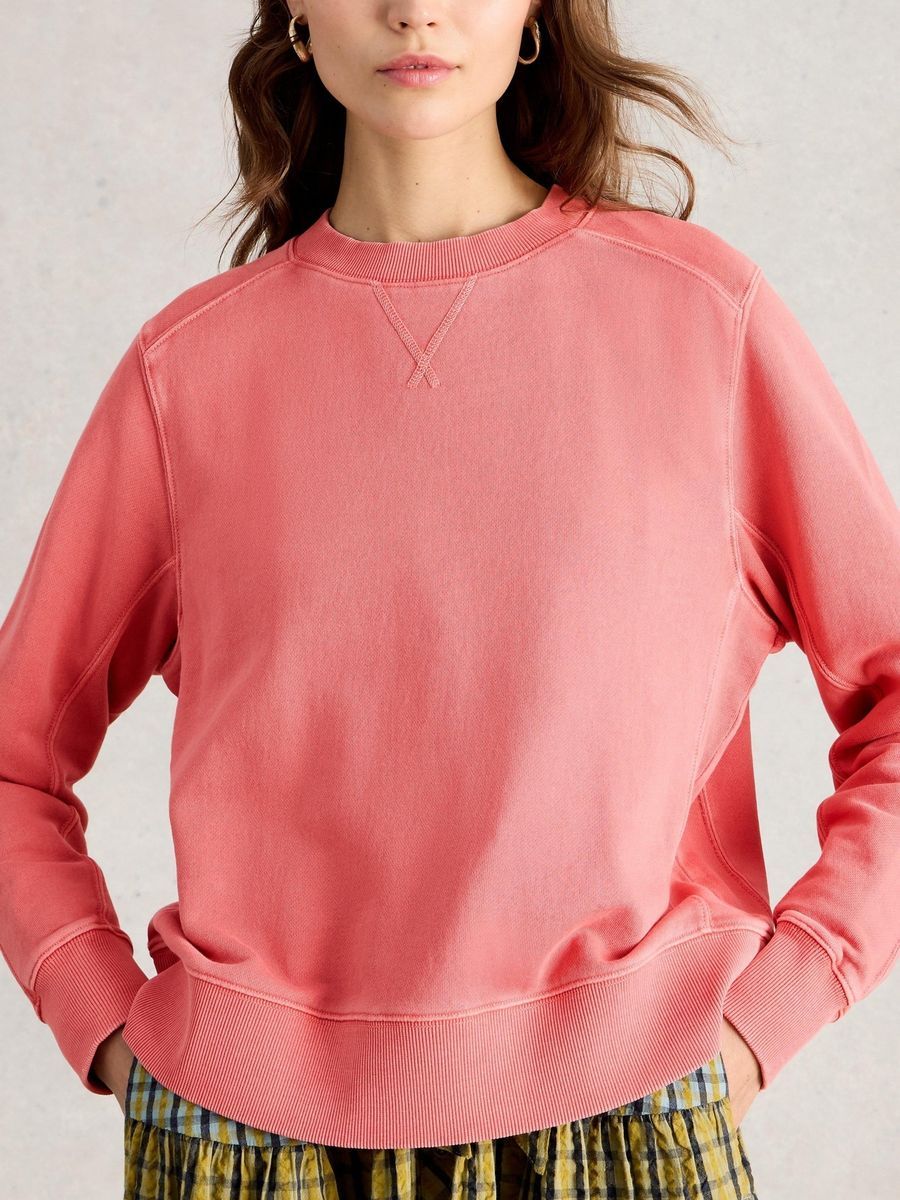 Essentielles Bio-Baumwoll Raglan Sweatshirt