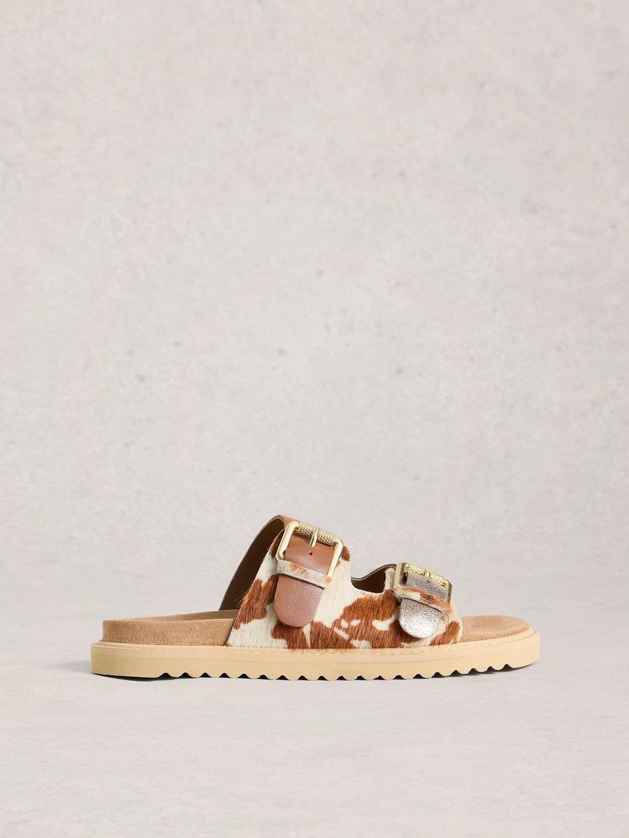 Unisex Fußbettsandalen mit Schnallen