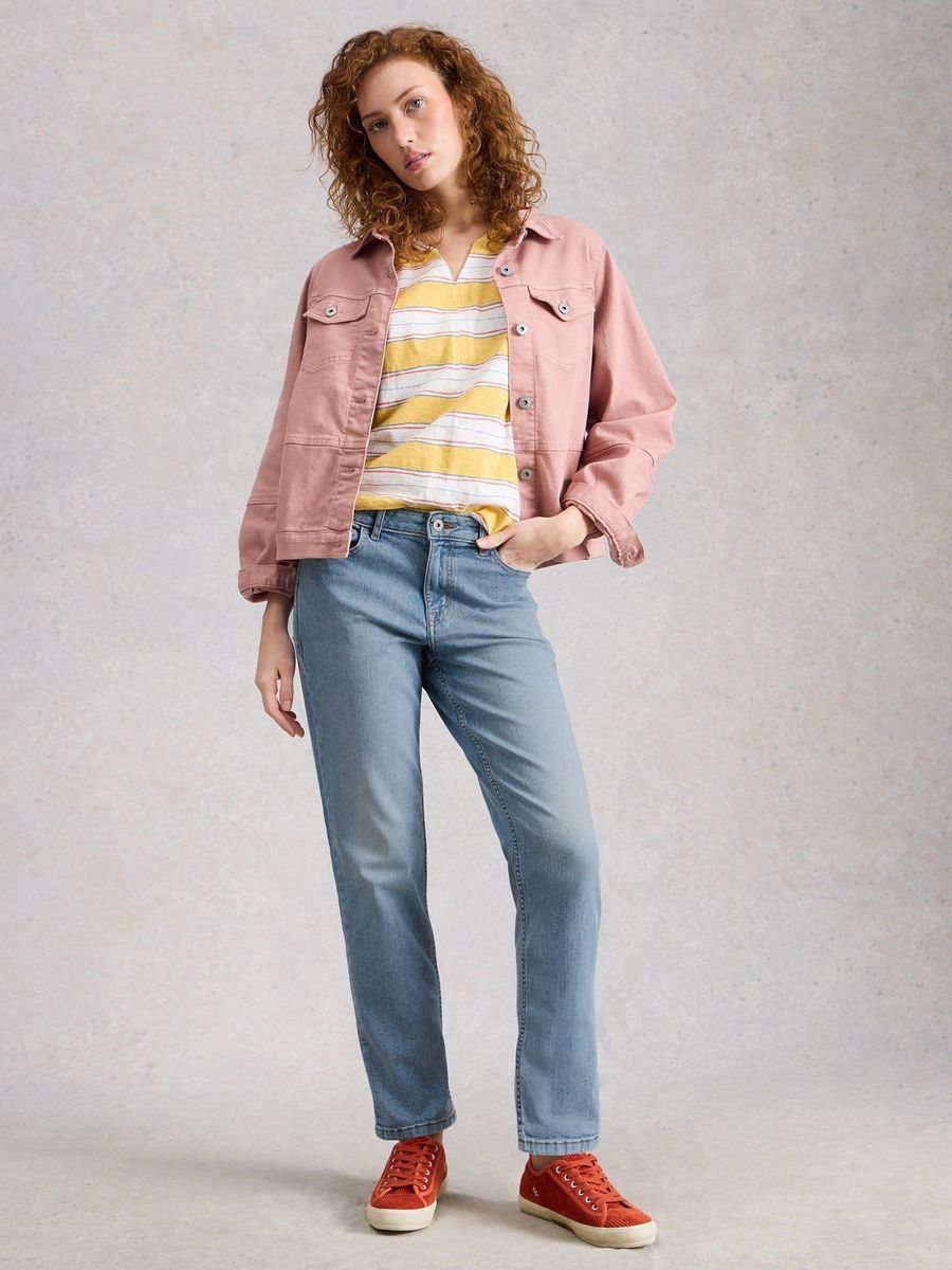 Klassische Jeans mit geradem Bein