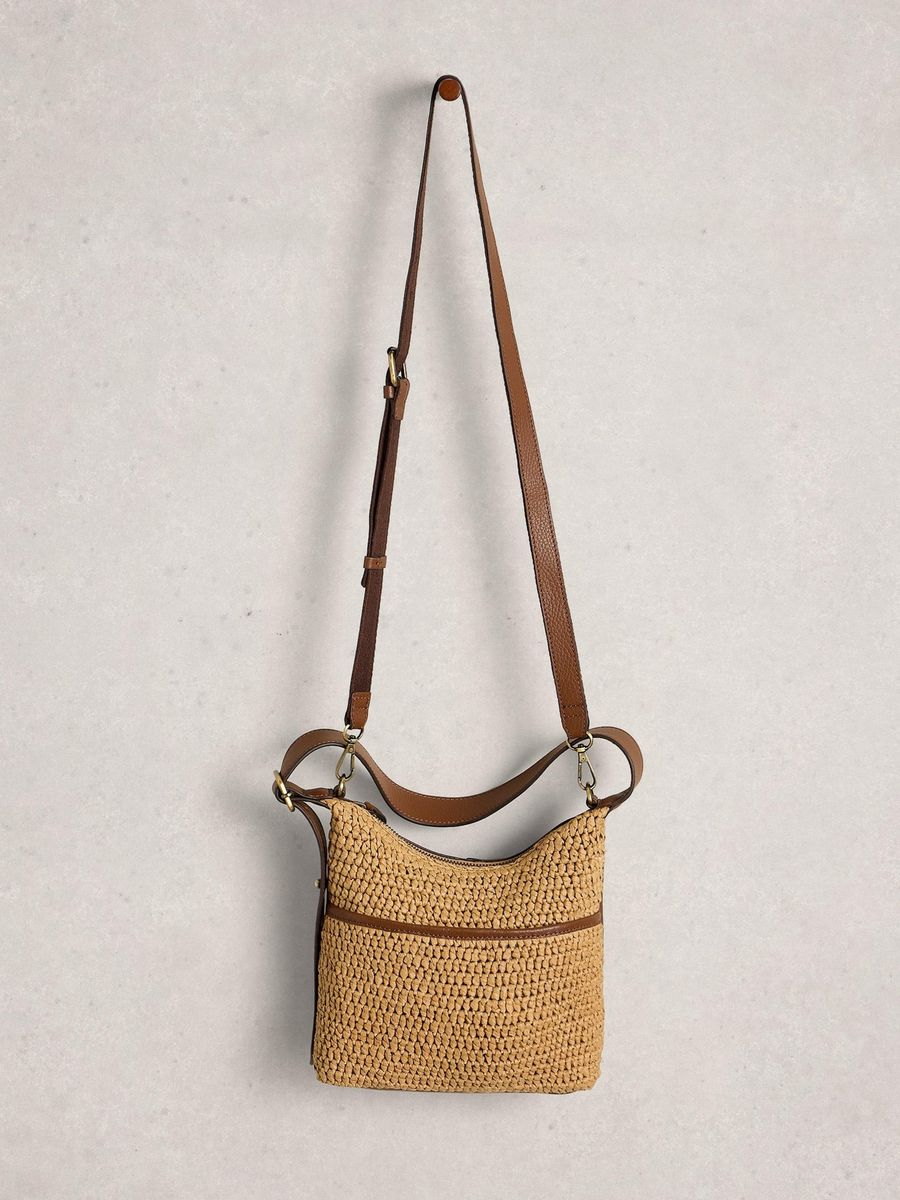 Sophia Raffia Umhängetasche