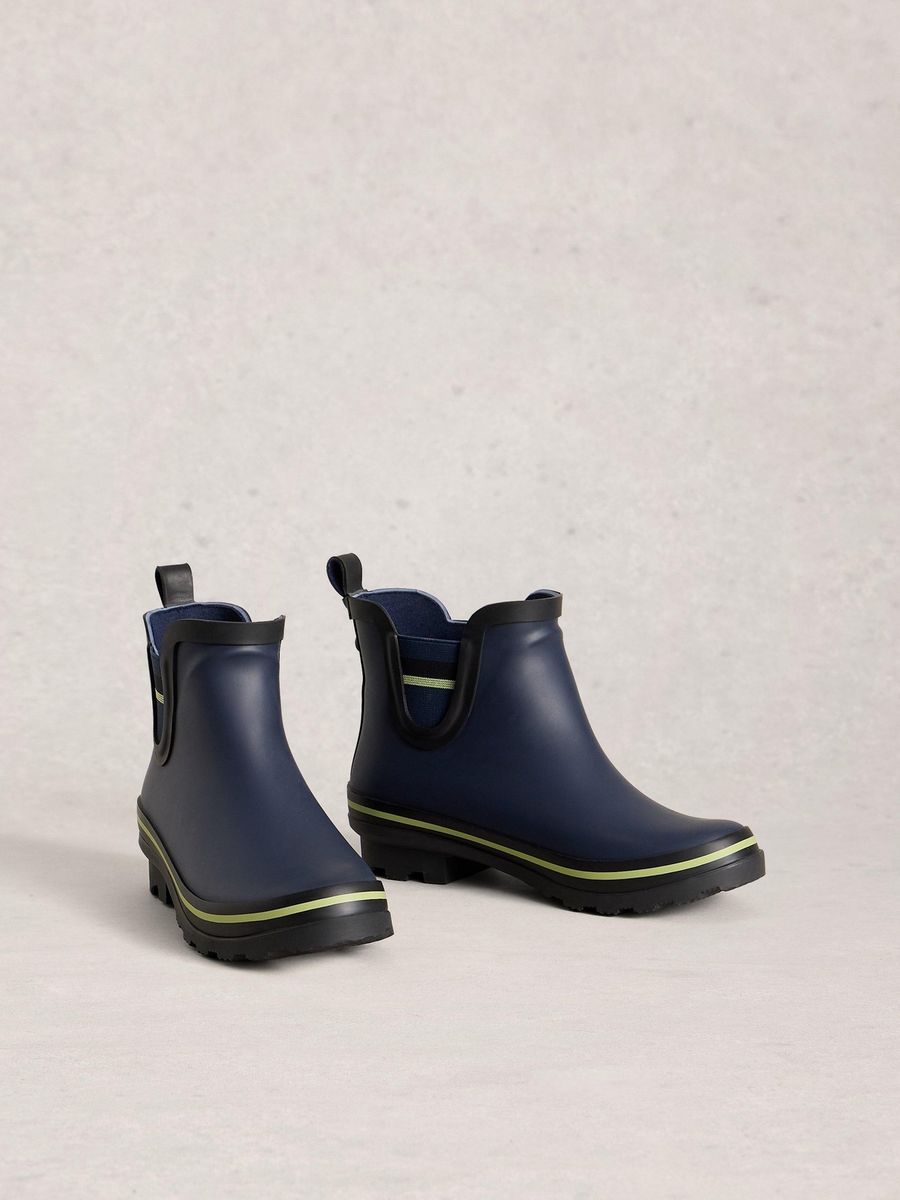 Wetterfeste Chelsea-Gummistiefeletten
