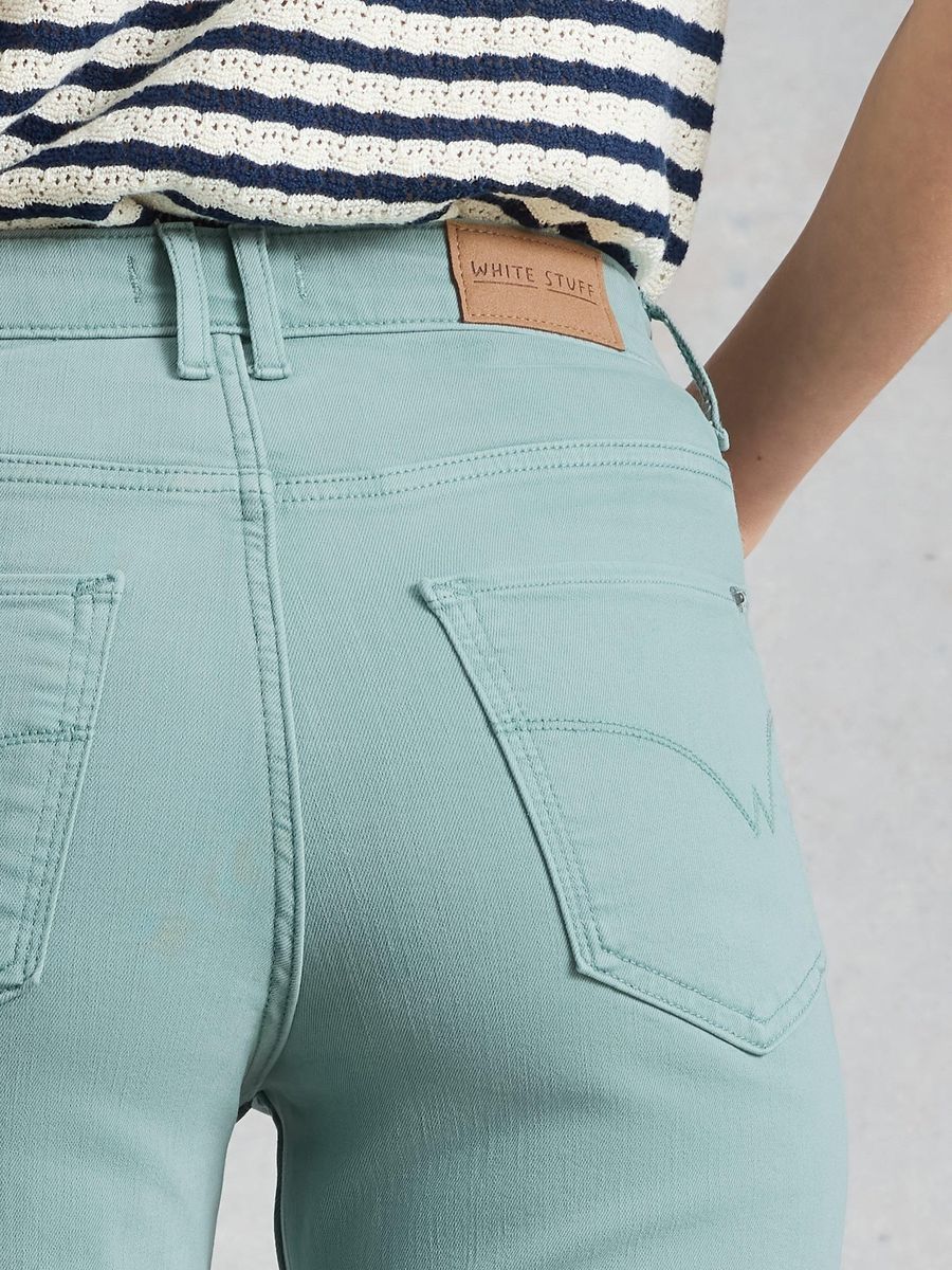 7/8-Jeans mit geradem Bein