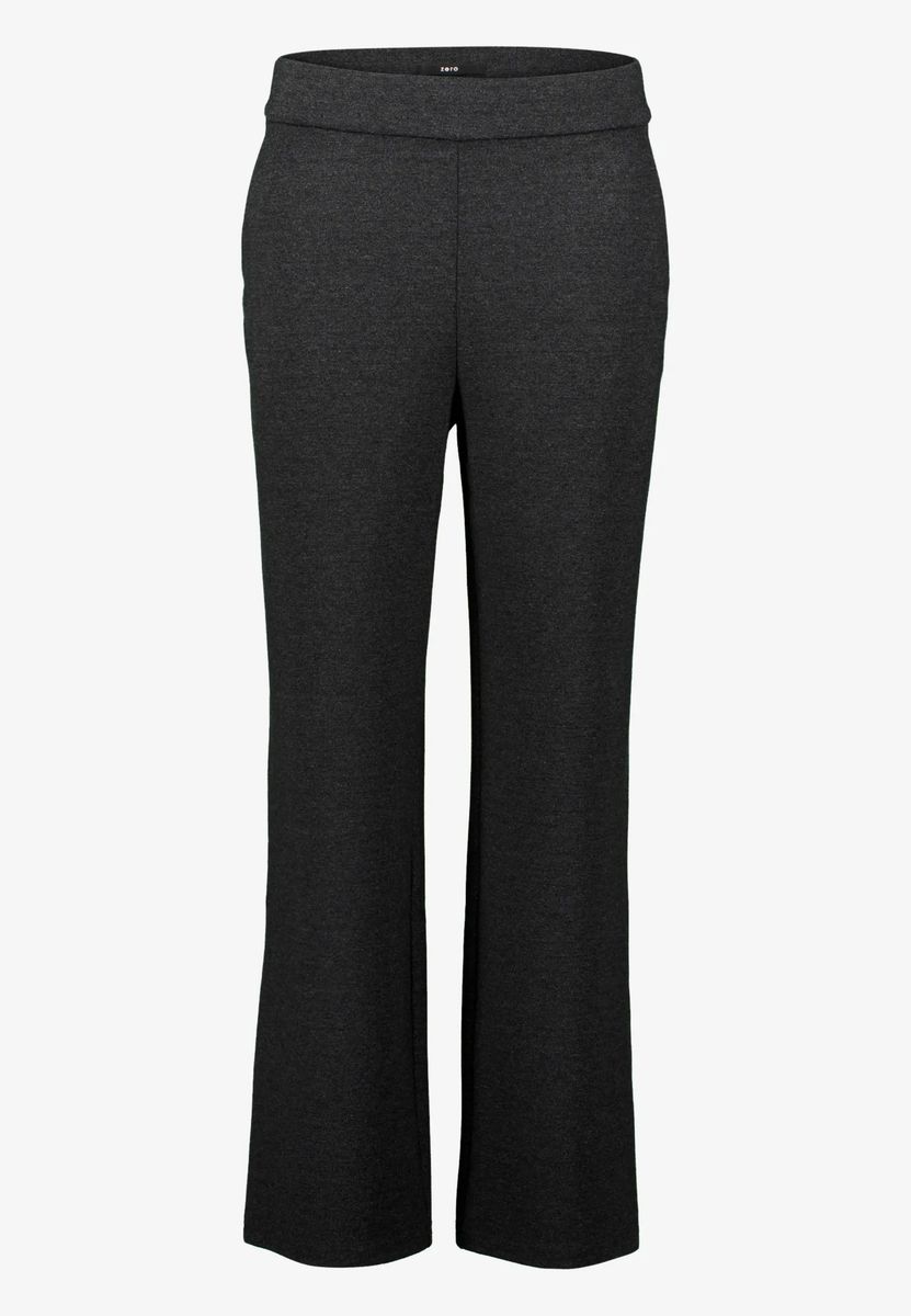 Minimalistische Jerseyhose mit weitem Bein