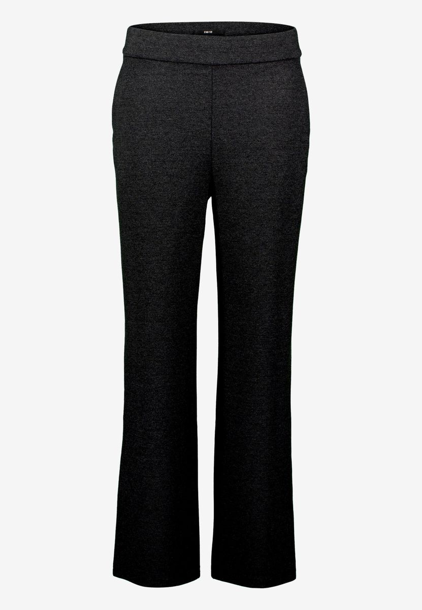Minimalistische Jerseyhose mit weitem Bein