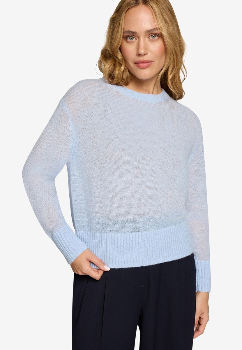 Weicher Strickpullover mit Alpaka-Anteil