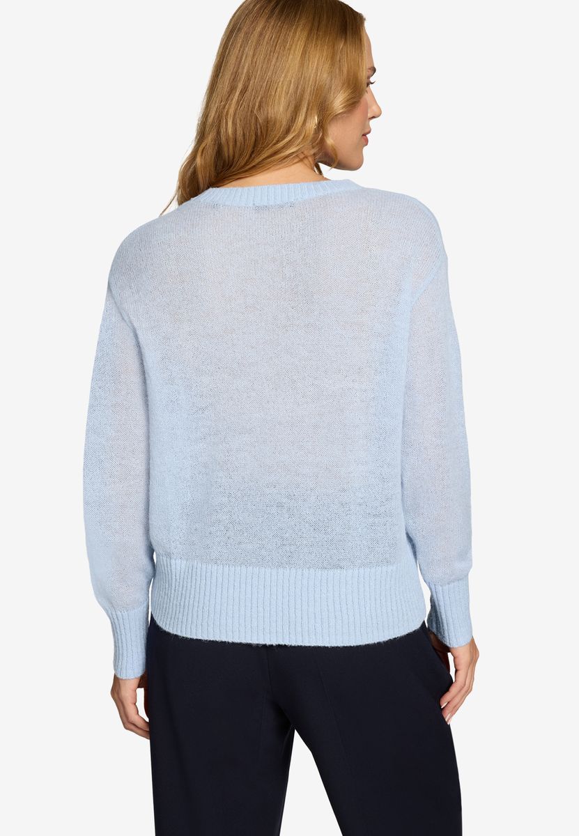 Weicher Strickpullover mit Alpaka-Anteil