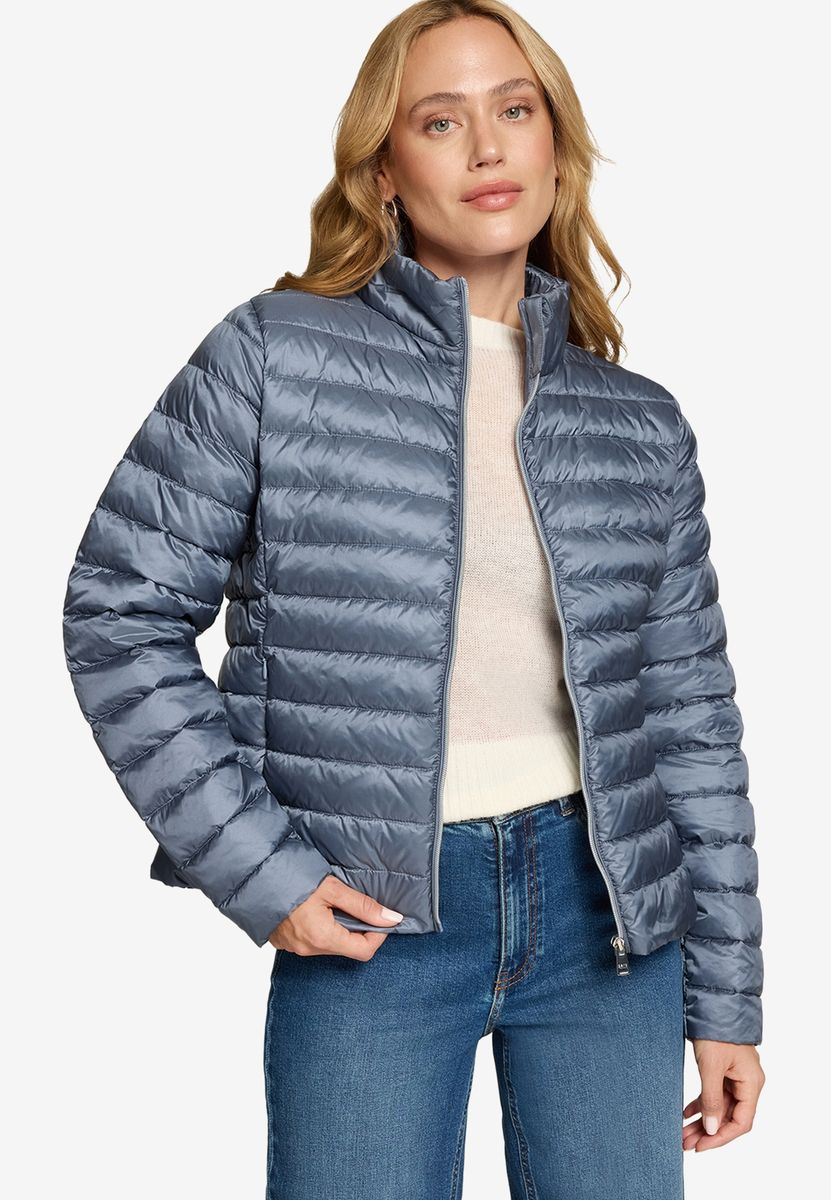 Leichte Steppjacke mit Stehkragen