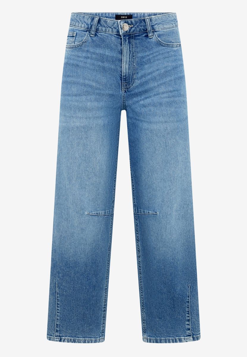 Barrel-Jeans mit mittlerer Leibhöhe