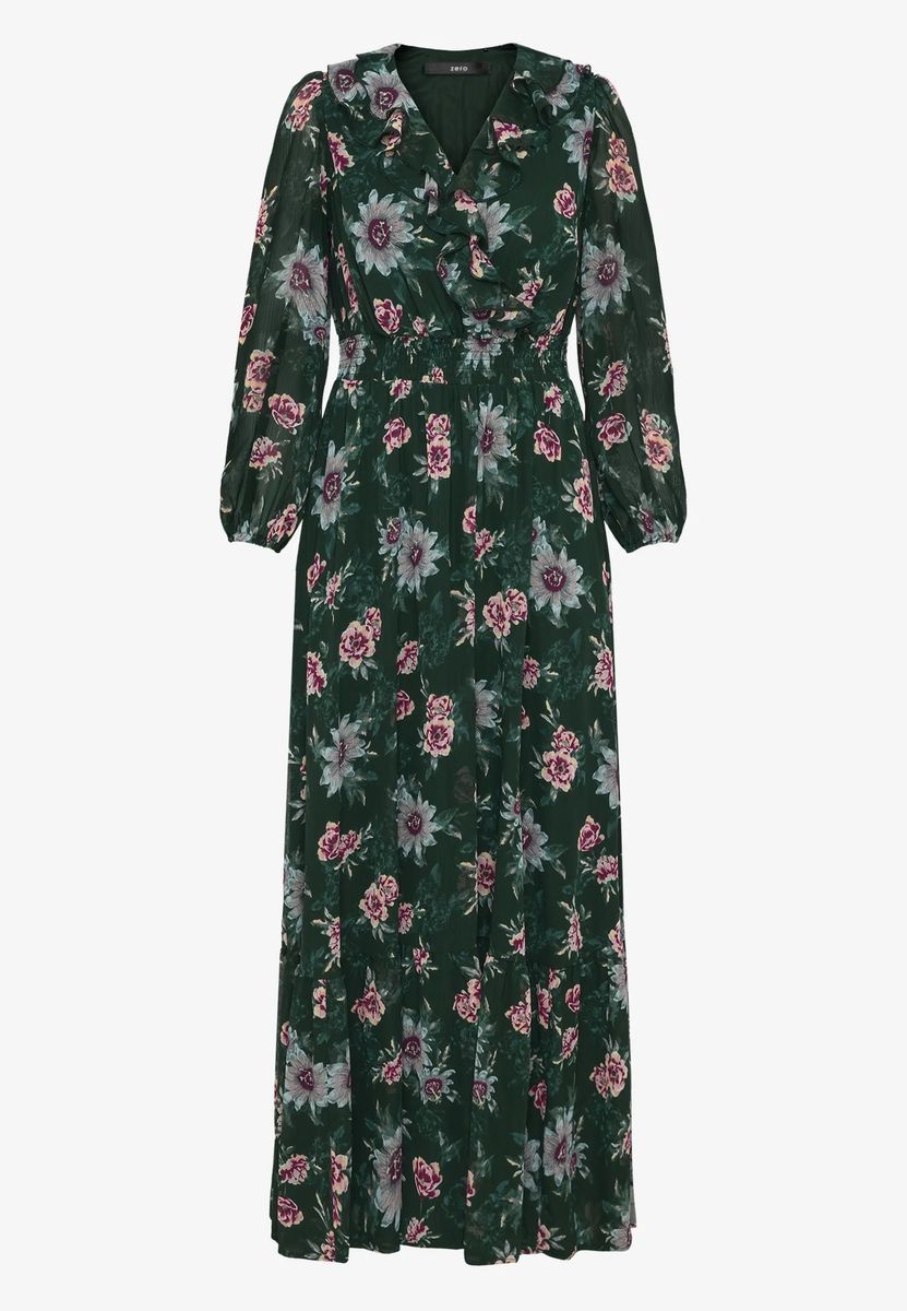 Luftiges Maxikleid mit Blumenmuster