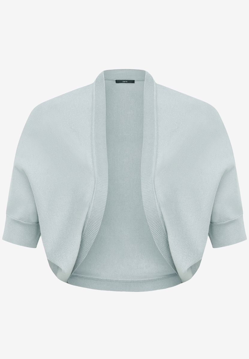 Eleganter Kurzarm-Strickbolero