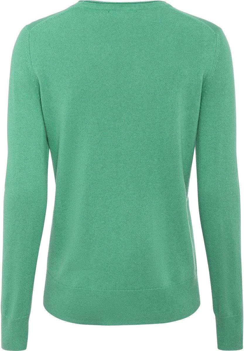 Seide-Kaschmir-Pullover mit Rundhalsausschnitt