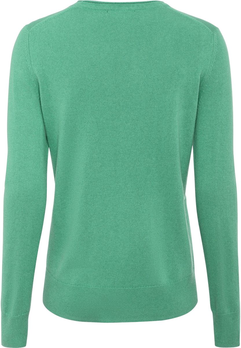 Seide-Kaschmir-Pullover mit Rundhalsausschnitt
