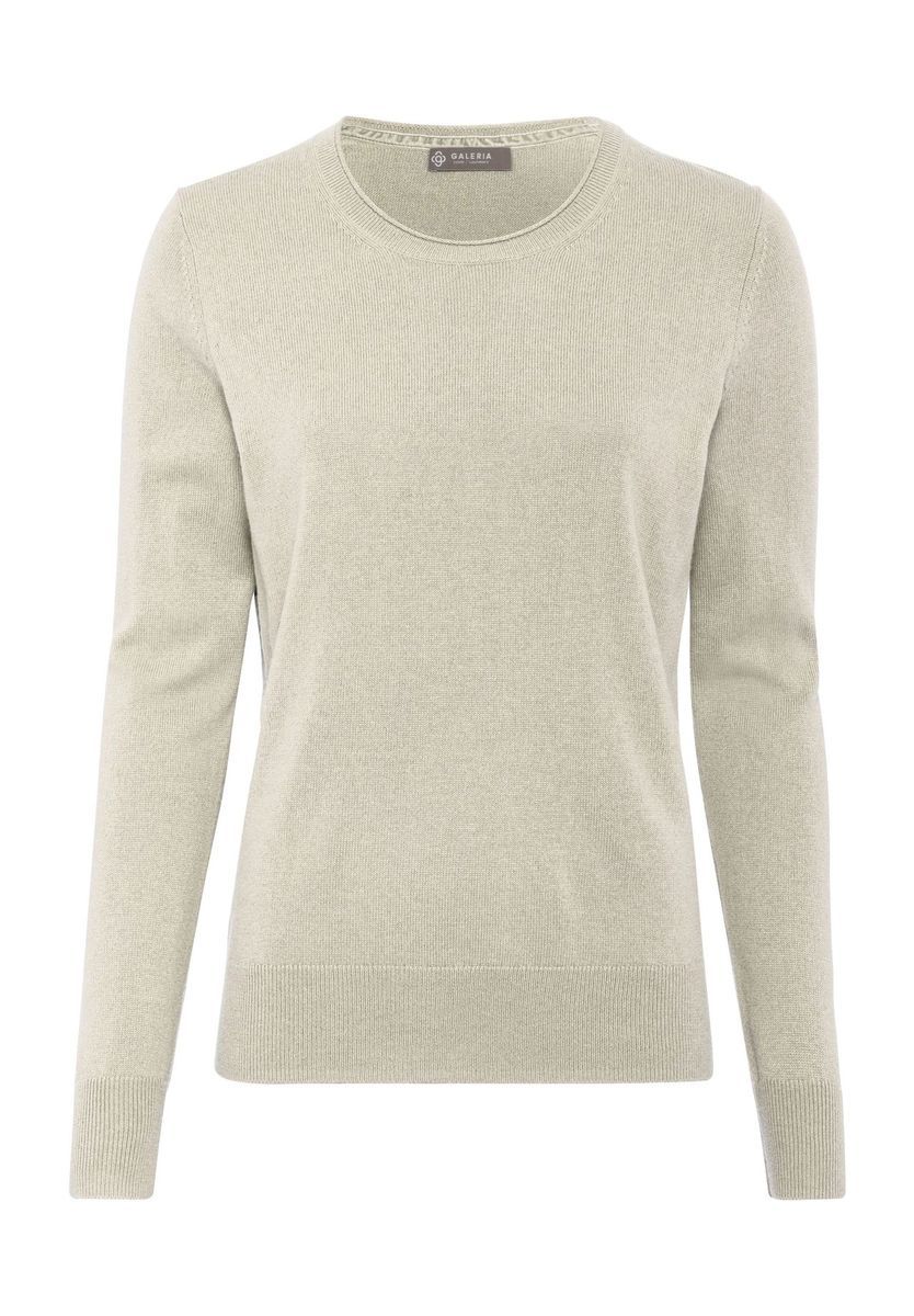 Seide-Kaschmir-Pullover Madrid mit Rundhalsausschnitt