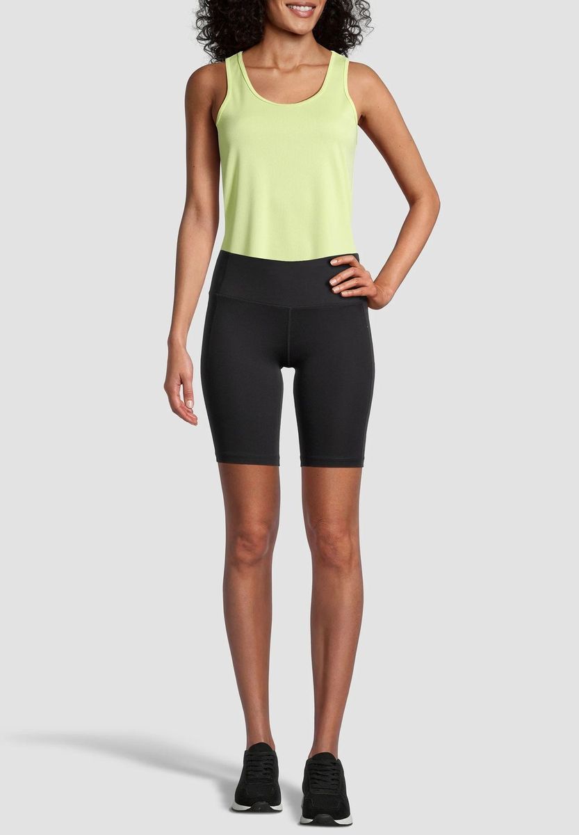 Funktionelle High-Waist Radlerhose
