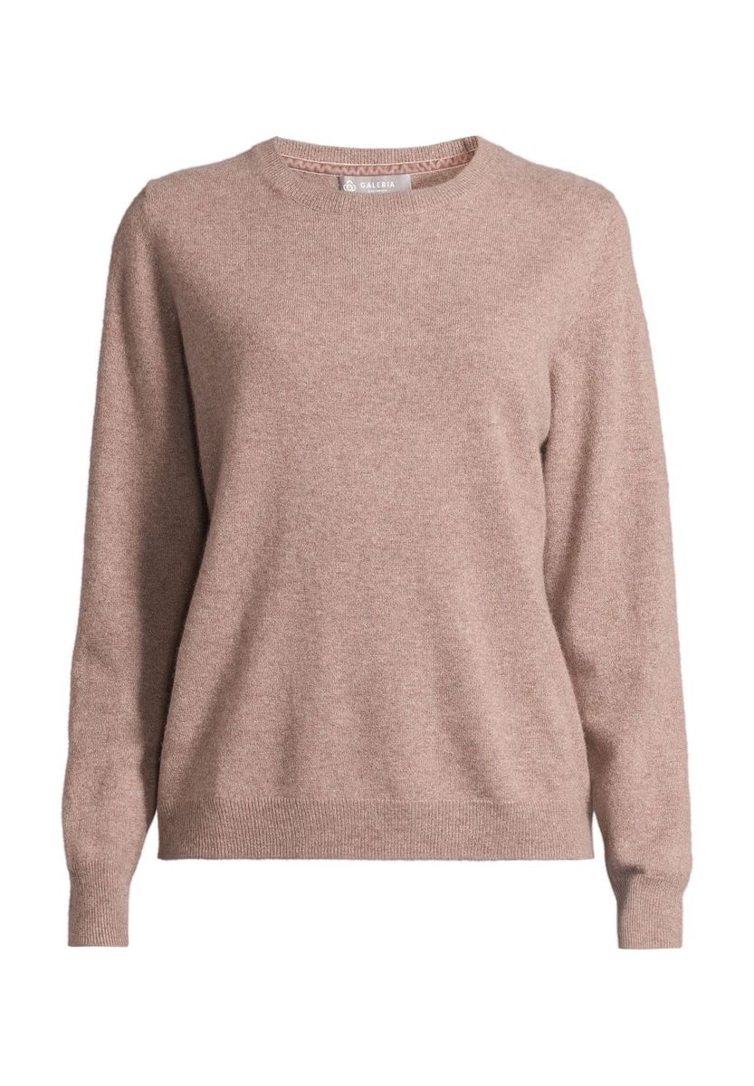Zeitloser Kaschmir-Pullover mit Rundhalsausschnitt