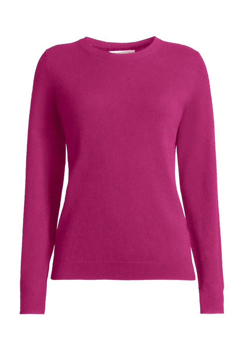 Essentieller Kaschmirpullover mit Rundhals