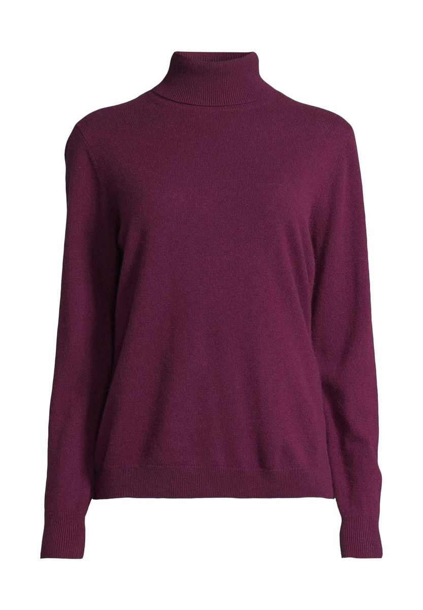 Klassischer Rollkragenpullover aus reinem Kaschmir
