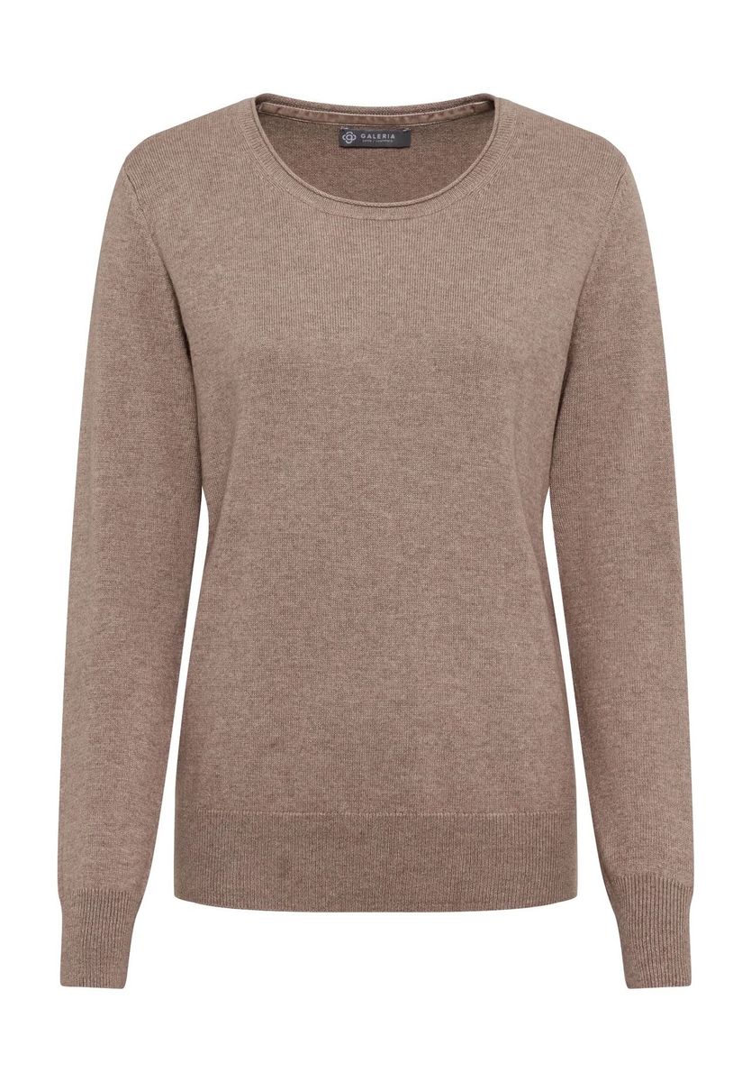 Seide-Kaschmir-Pullover Madrid mit Rundhals