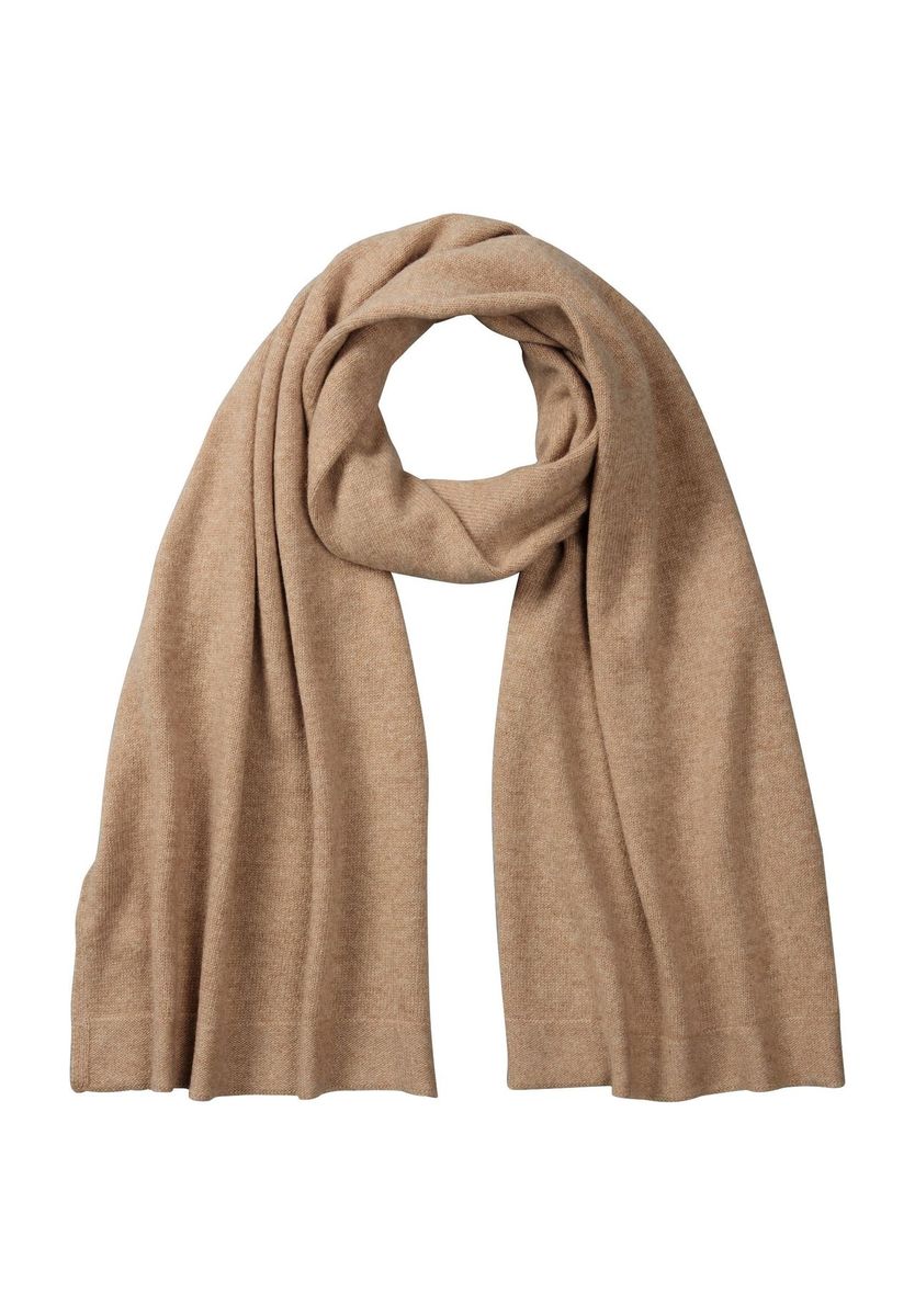 Eleganter Kaschmir-Rippstrick-Schal
