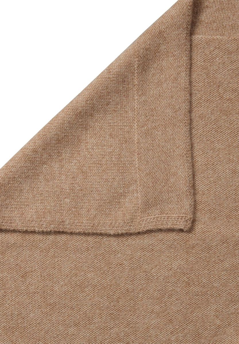 Eleganter Kaschmir-Rippstrick-Schal
