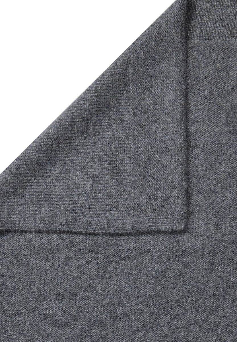 Weicher Kaschmirschal mit Rippenmuster