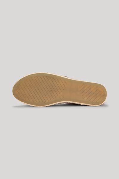 Bestickte Wildleder-Espadrilles mit Logo