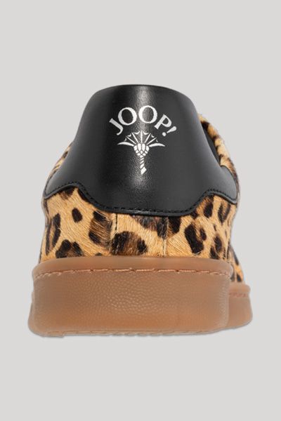 Leopardenmuster Sneaker aus Fellimitat