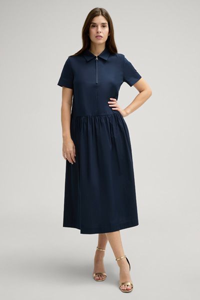 Hemdblusenkleid mit Faltenrock