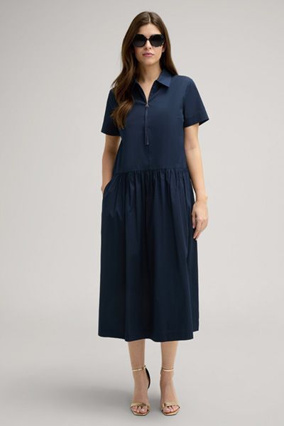 Hemdblusenkleid mit Faltenrock