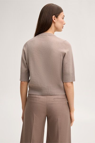 Kurzärmeliger Cardigan aus reinem Kaschmir
