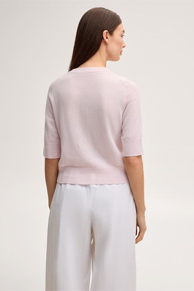 Kurzärmeliger Cardigan aus reinem Cashmere
