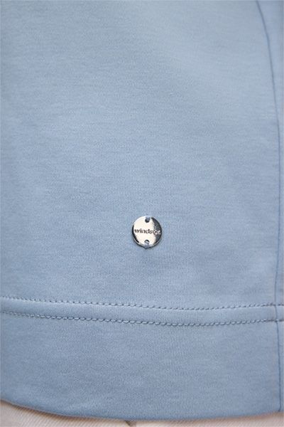 Baumwoll-Shirt mit Knotendetail