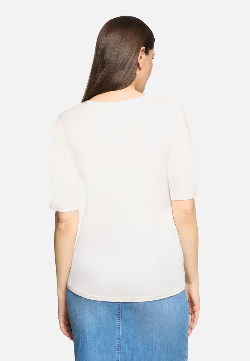 Glitzershirt mit Placement-Print
